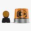 Warning Lights 3D Models Collection