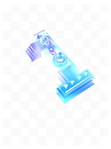 3D Frosted glass texture