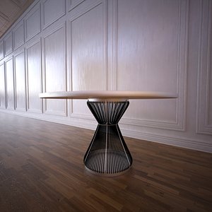 3d model hide table