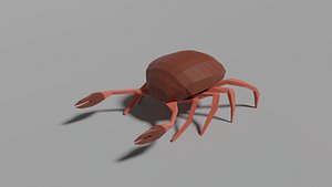 Low-poly Crab
