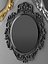 Baroque oval frame