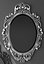 Baroque oval frame