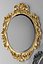 Baroque oval frame