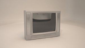 3d 90 s television model