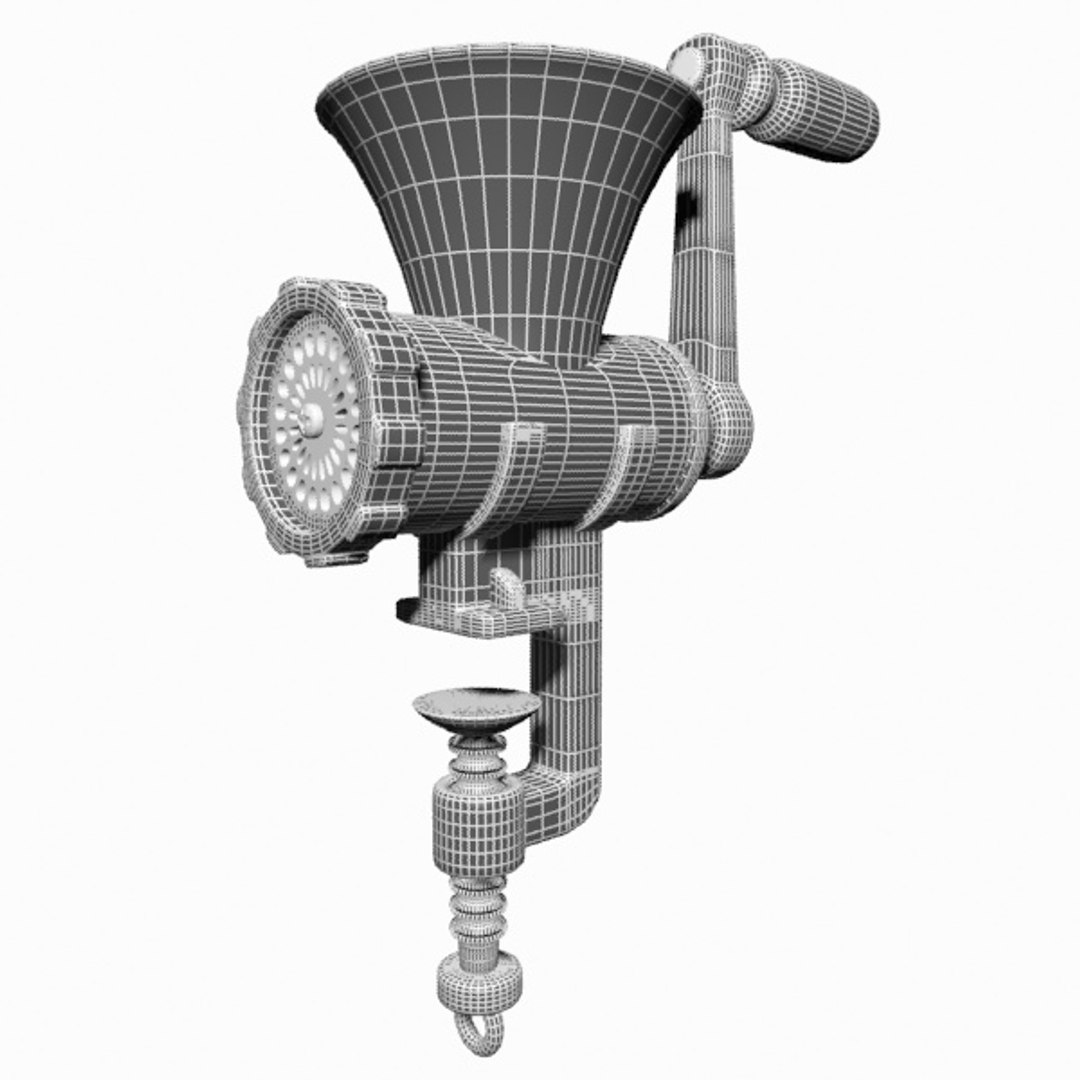 Meat Grinder 3d Model