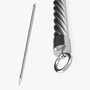 Solid Cable Jewelry Silver Chain