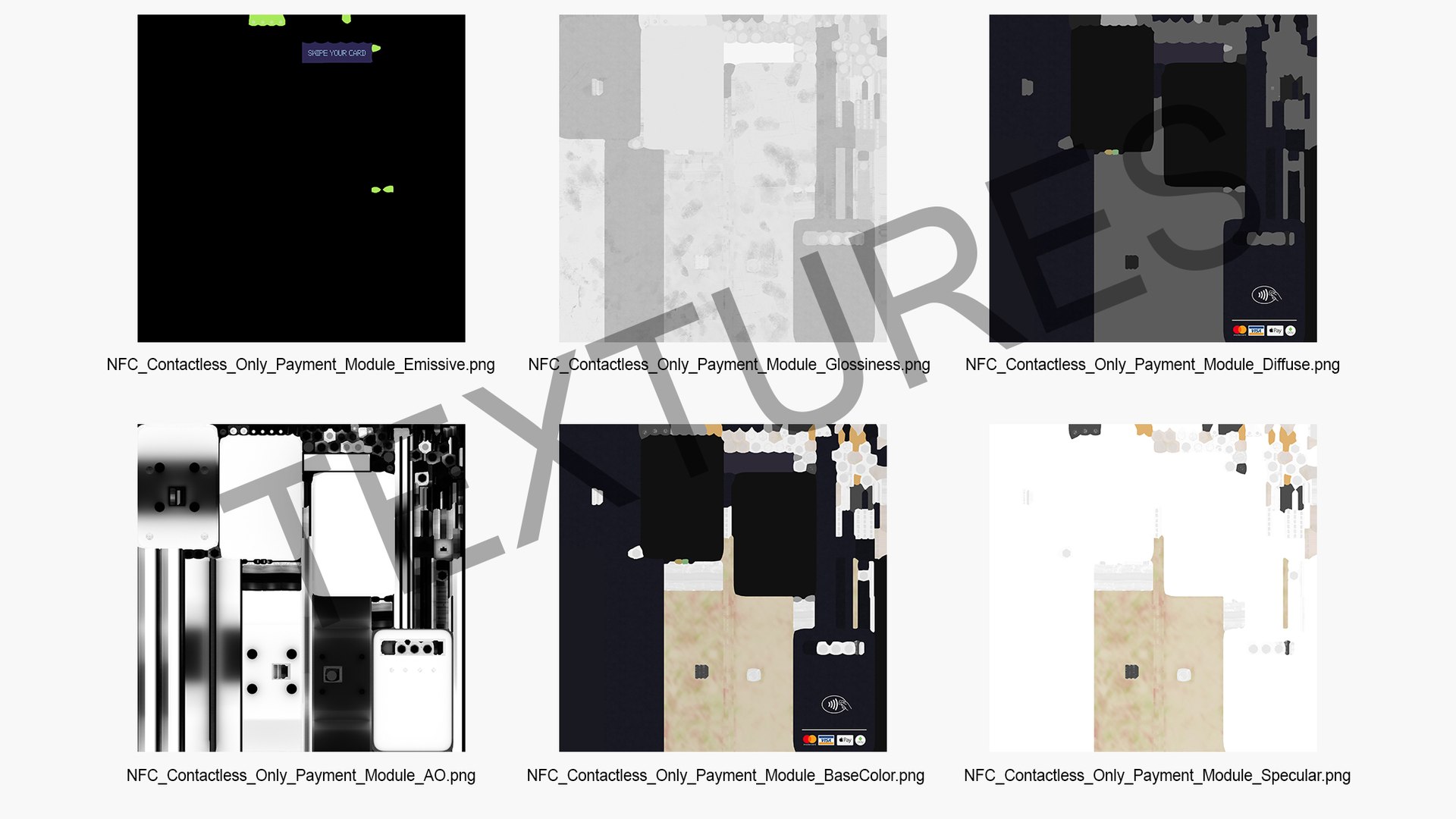NFC Contactless Only Payment Module 3D Model 3D model https://p.turbosquid.com/ts-thumb/wz/3AENF9/AU/textures/jpg/1662363425/1920x1080/fit_q87/e56736d5d762aa5b42a5391ecfc232d33af19196/textures.jpg