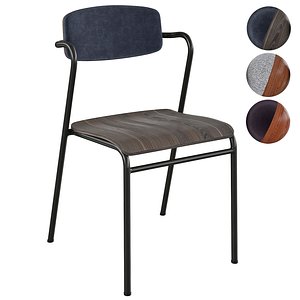 3D Chair Norfort model