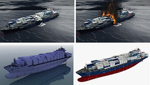 3D ship containers
