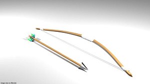 arrow bow selfbow model