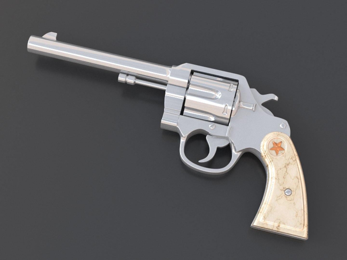 3d Model Big Gun