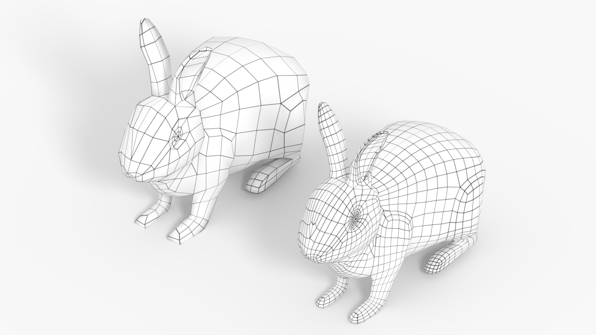 Rigged Rabbit 3D Model - TurboSquid 1361069