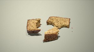 3D model Tasty Bread Pack Vol 2 Model 3