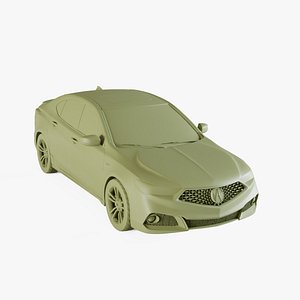 Acura TLX A-Spec 2017 3D model