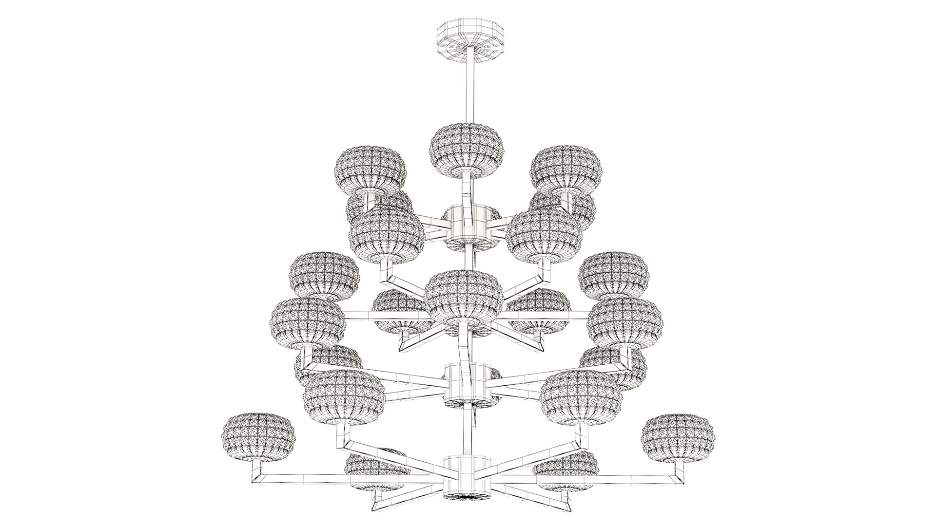 Spider Chandelier 3D Model TurboSquid 2133730