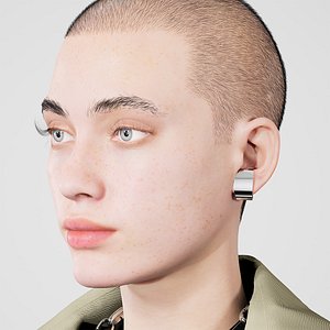 RATHELWOLF Ear Cuff YELENA