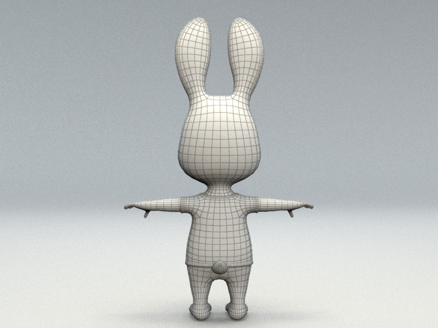 Cartoon Rabbit 3d - Turbosquid 1783629