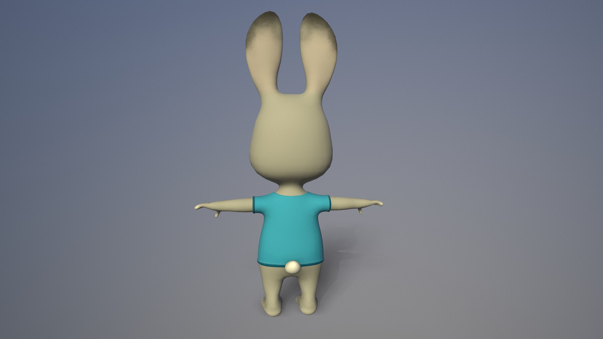 Cartoon Rabbit 3d - Turbosquid 1783629