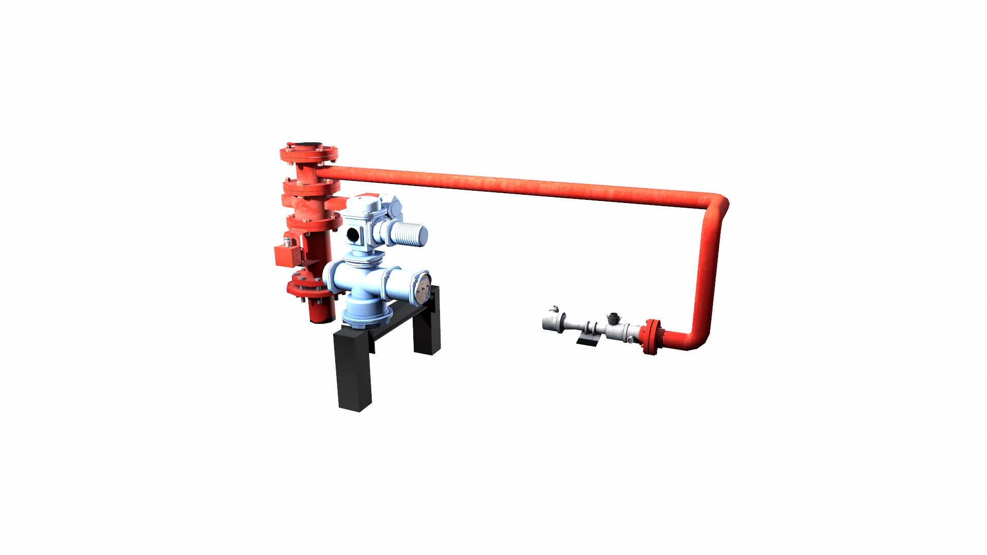 HVLR Pipe 3D Model - TurboSquid 2333942