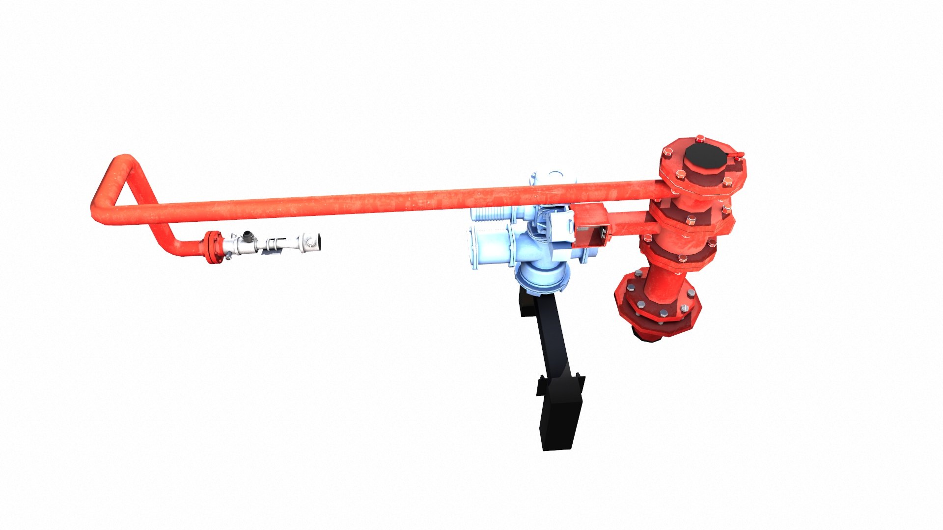 HVLR Pipe 3D Model - TurboSquid 2333942