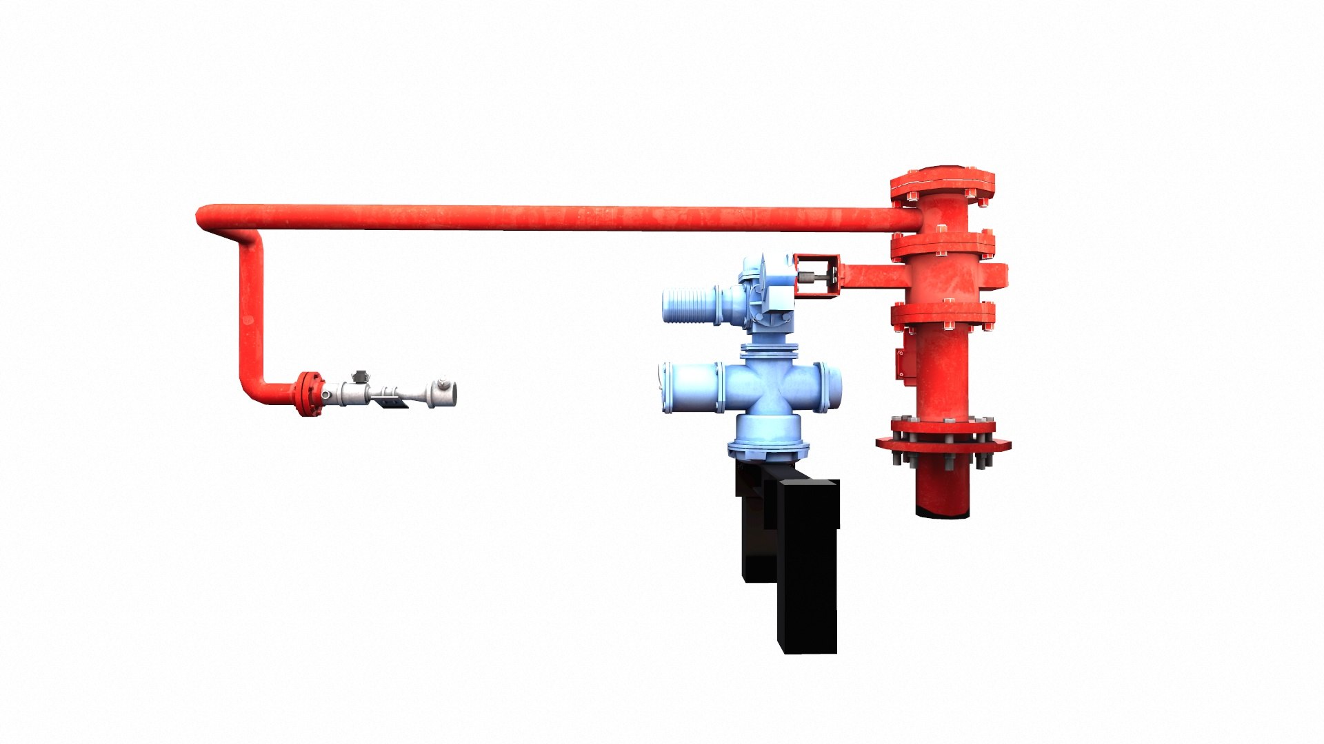 HVLR Pipe 3D Model - TurboSquid 2333942