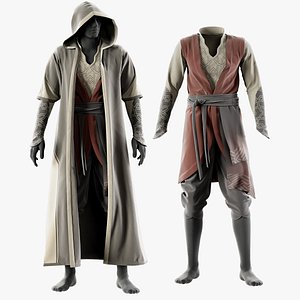 Fantasy Outfits 3D model