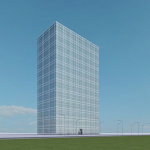 3d new skyscraper 85 model