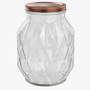 Jar Diamond Tall 3D model