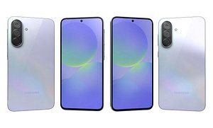 Samsung Galaxy A36 Blue 3D