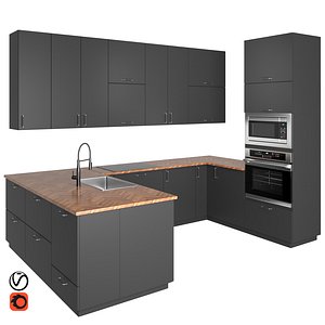 kitchen kungsbacka 3D model