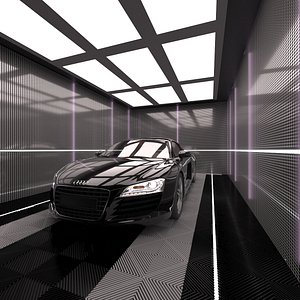 Light Box Car Garage