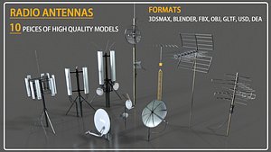 3D model Antenna Pack