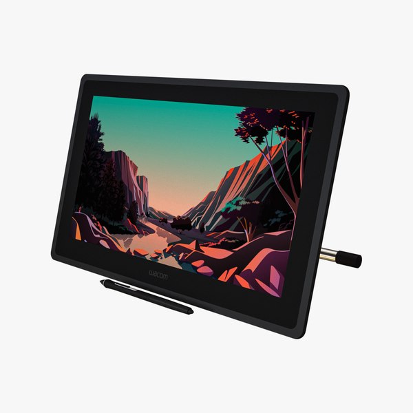 3D модель Wacom Cintiq 22 Set - TurboSquid 2103987