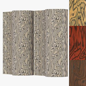 Separe Room Divider in Sottsass 3D model