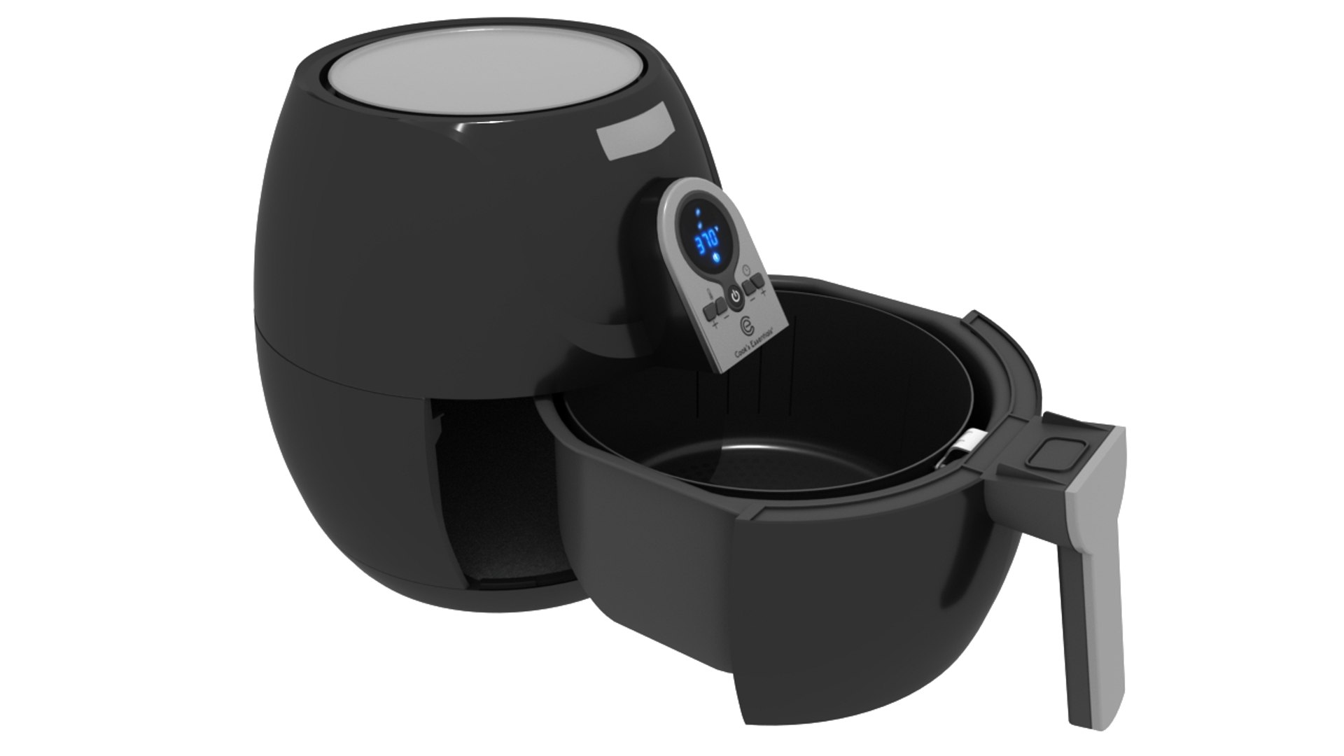 Miele Herd   = Airfryer, Welches Symbol 3D Air Fryer Appliance Model - TurboSquid 1390316