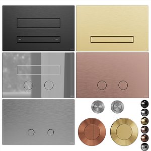3D Flush buttons ceadesign 03