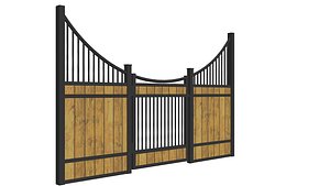 3D Horse Stall Door- Arched