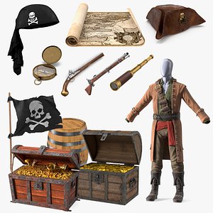 Pirate Props Collection 2