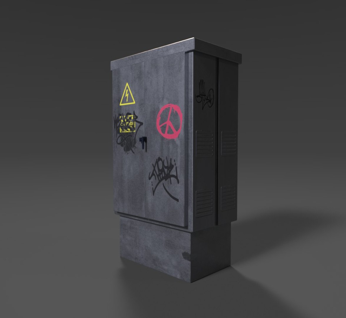 3D model street electronics https://p.turbosquid.com/ts-thumb/wz/wfmUM8/LIrJVSrW/electricity_box__dirty/jpg/1537866086/1920x1080/fit_q87/a05c87e5b73eeb79f276b8182ee60c8f05aa88e8/electricity_box__dirty.jpg