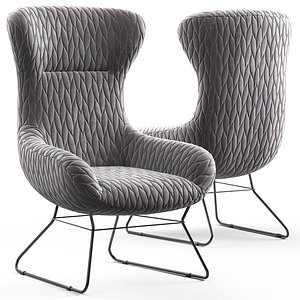 3D Armchair Loftdesigne 4071