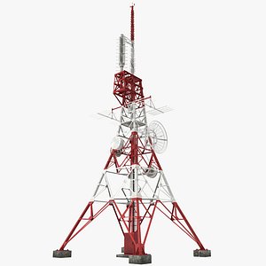 3D model telecommunication tower