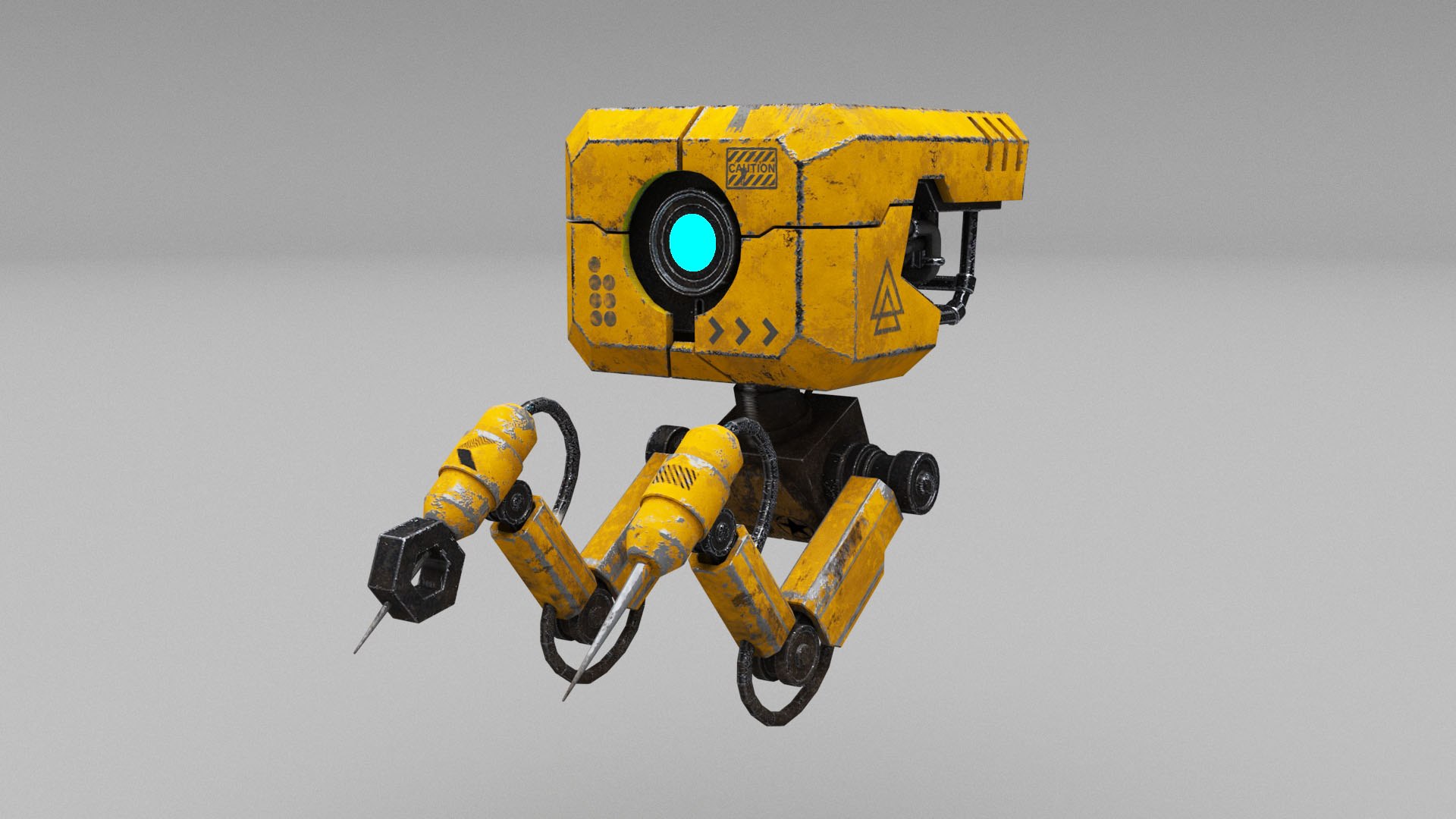 Flying Robot 2017 3D Model - TurboSquid 1916189