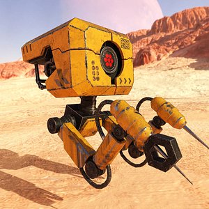 Flying Robot 2017 3D model