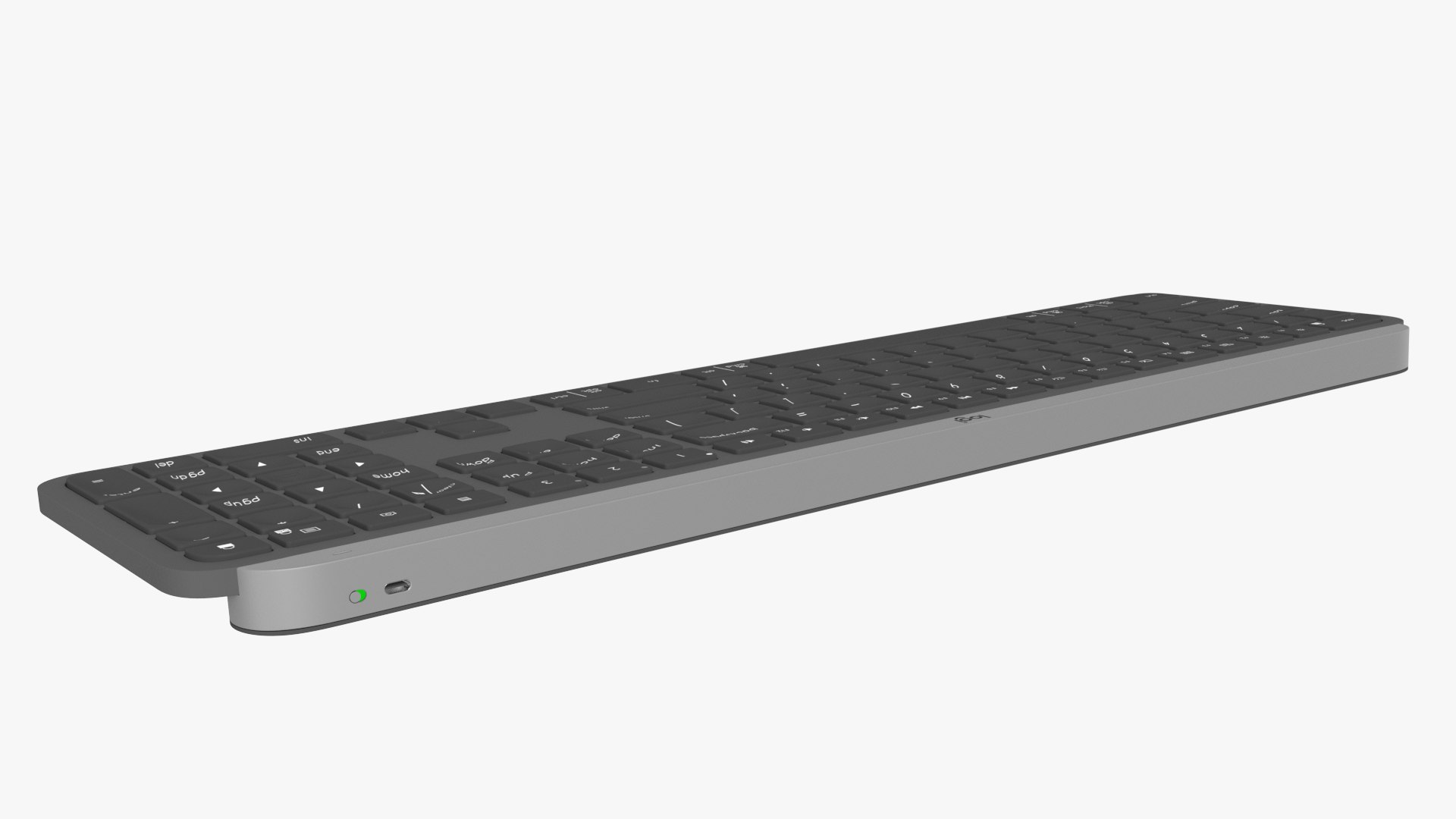 Logitech Mx Keys Keyboard 3D Model - TurboSquid 1535932