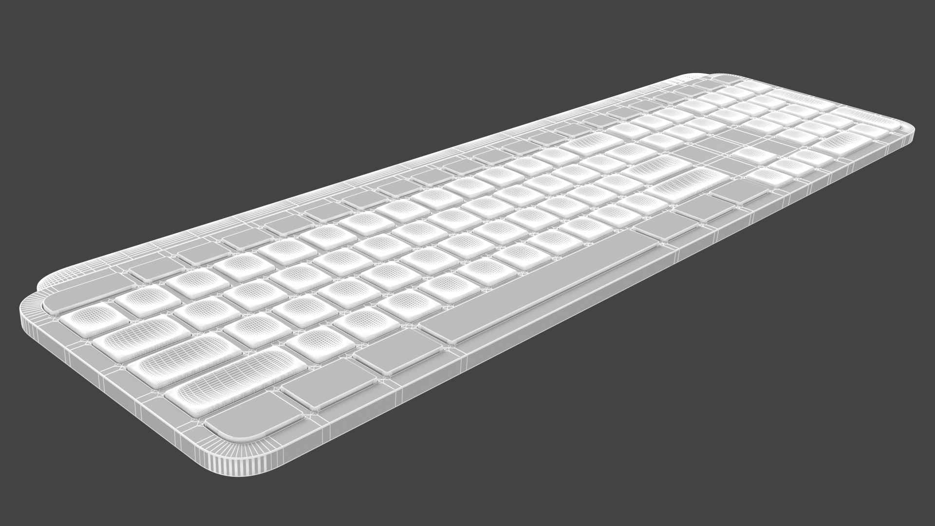 Logitech Mx Keys Keyboard 3D Model - TurboSquid 1535932