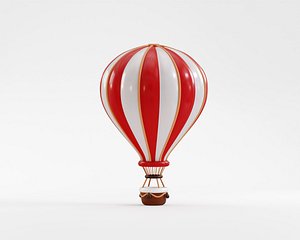 Hot Air Balloon 3D model