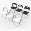 Plastic Folding Chair Collection model