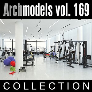 3d model of archmodels vol 169