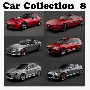 Car Collection 8 3D model