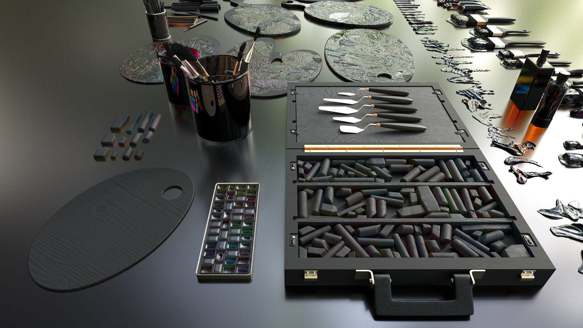3D model Artist Studio Pack 400 - Art Supplies https://p.turbosquid.com/ts-thumb/x0/LGedXo/Sa/artiststudiopack400artsupplies20/jpg/1753681298/1920x1080/fit_q87/709e1f06b88da585c6688bf4622c97a684c3e7fe/artiststudiopack400artsupplies20.jpg